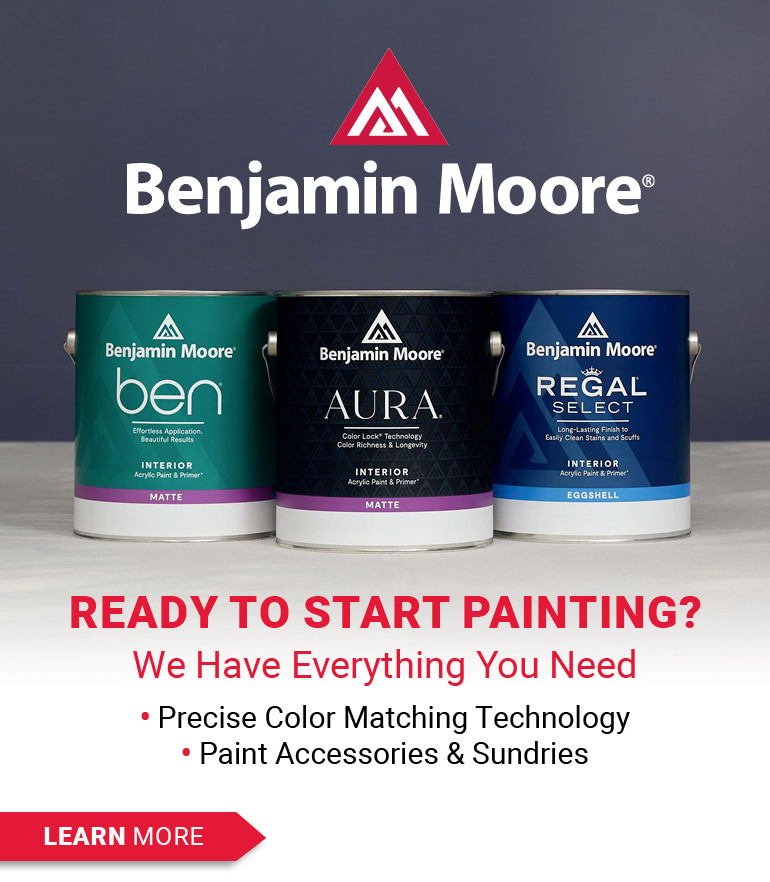 Benjamin Moore Paint Feature Header